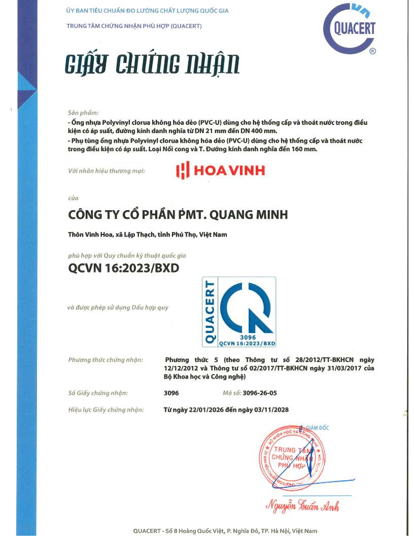 Hợp quy - QCVN 16:2023/BXD
