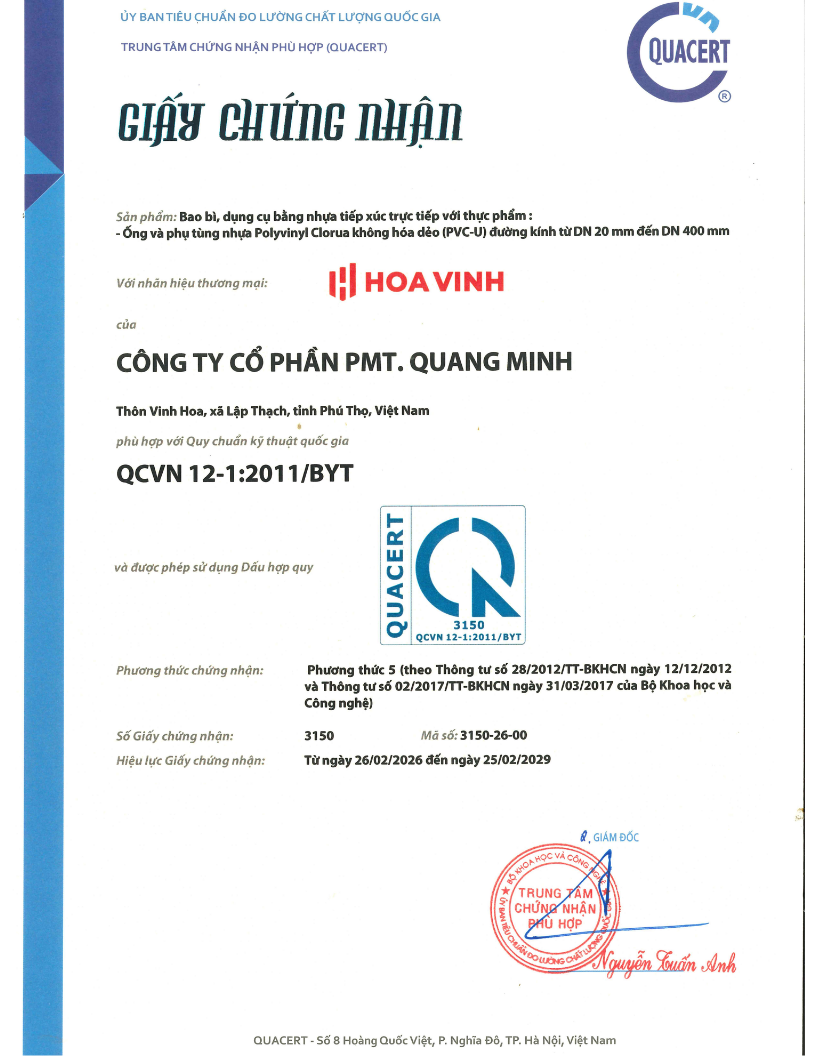 Hợp quy - QCVN 12-1:2011/BYT