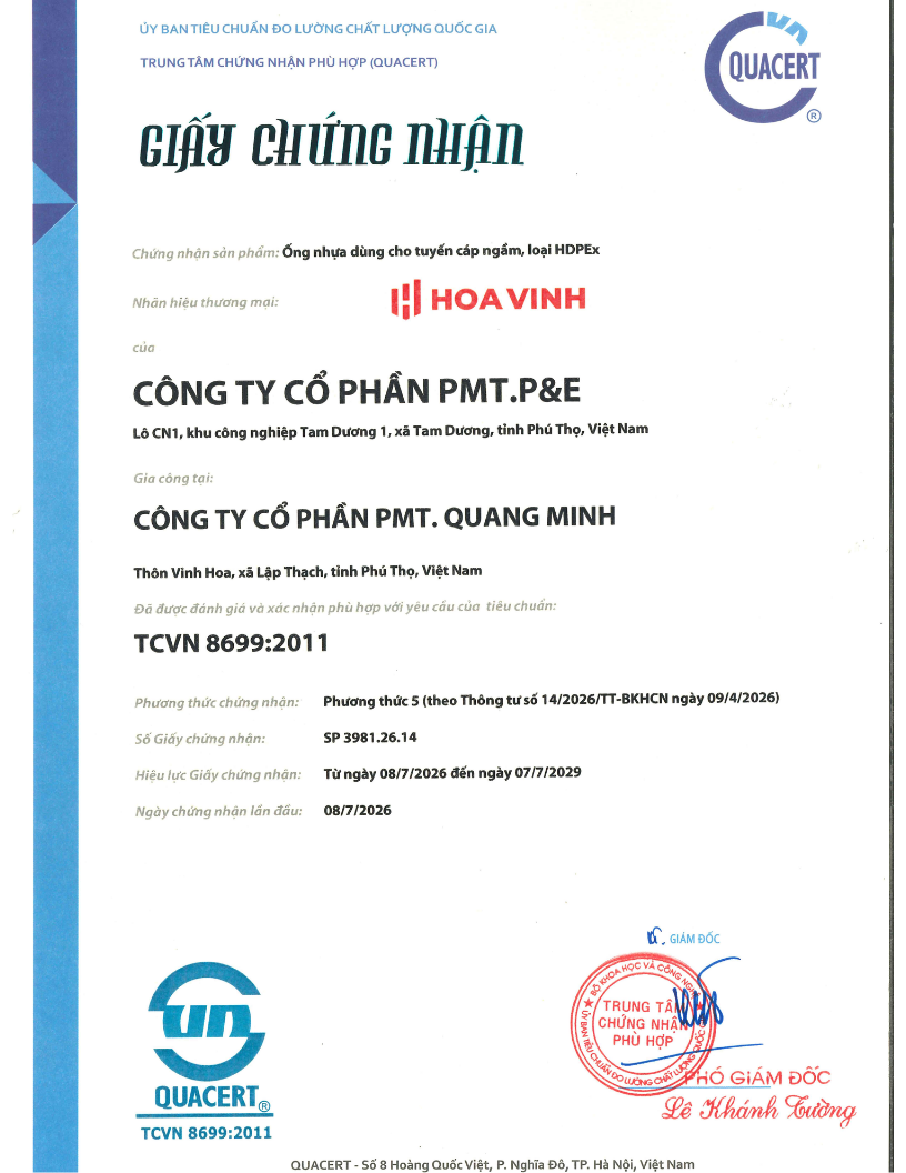 Hợp chuẩn - TCVN 8699:2011
